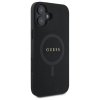 Guess GUHMP16SPSAHMCK iPhone 16 6.1     czarny/black hardcase Saffiano Classic Logo MagSafe